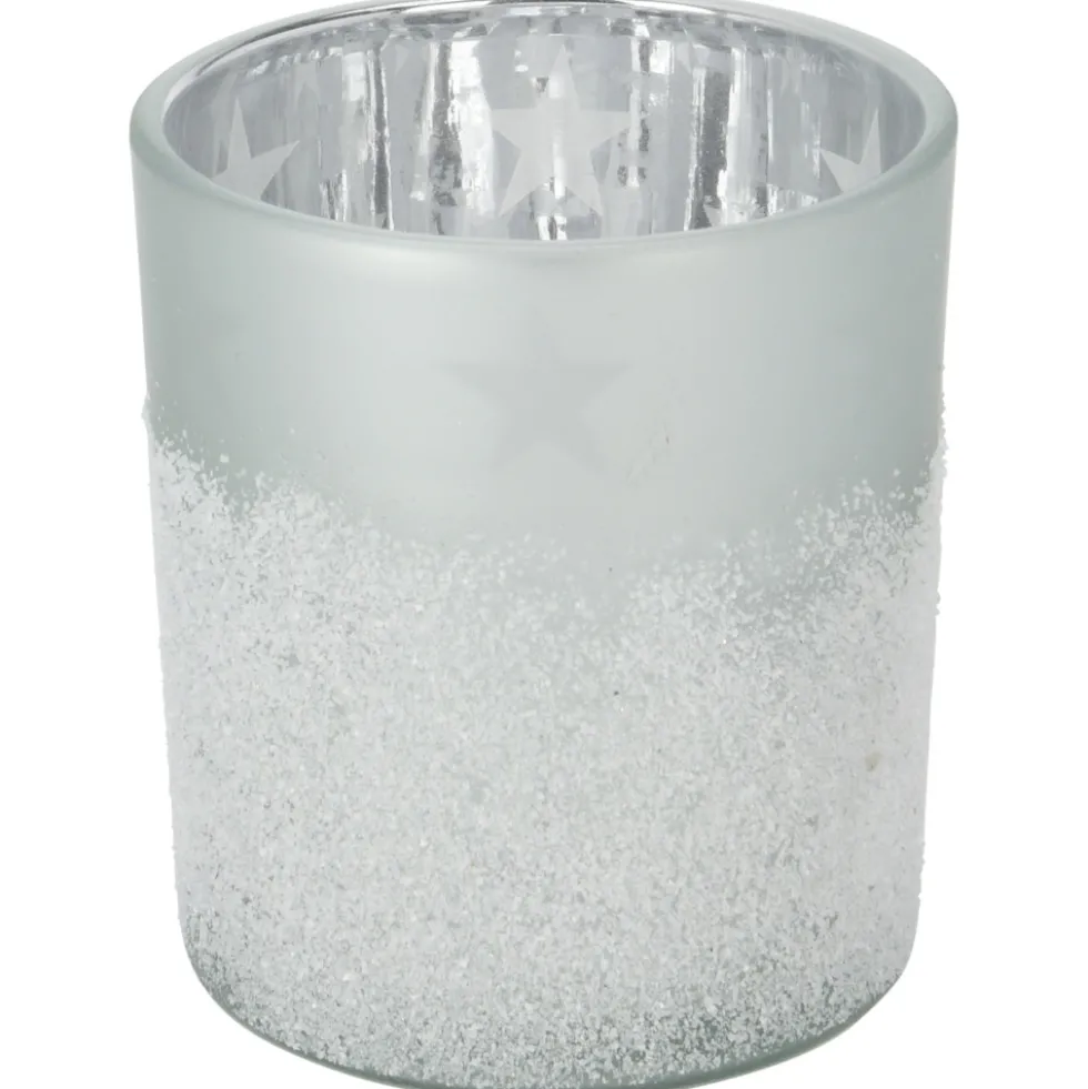 Teelichthalter Ø 7 x 8 cm aus Glas