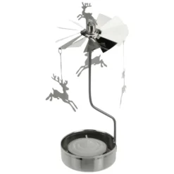 Teelicht-Karussell 13 x 8 cm aus Metall in vier verschiedenen Motiven