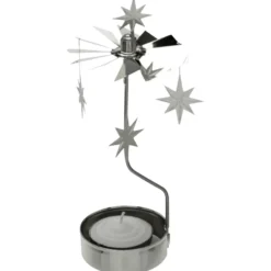 Teelicht-Karussell 13 x 8 cm aus Metall in vier verschiedenen Motiven