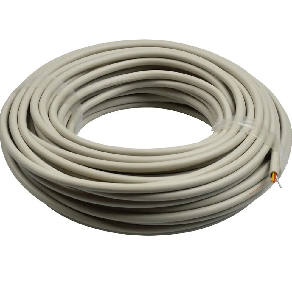 Telefonleitung JY(ST)Y 2x2x0,6mm² 20m grau