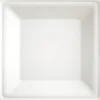 Teller "be green", eckig, weiß, 10 Stück, 26 x 26 cm