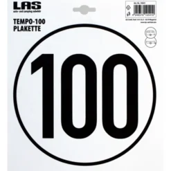 Tempoplakette 100 km/h