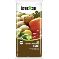 terrasan® Bio Tomaten- und Gemüseerde 20 Liter, torffrei