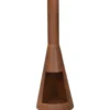 Terrassen-Kamin Ø35 x 100 cm rostfarben