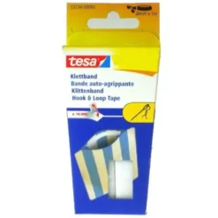 tesa® Klettband 20 mm x 1 m in Weiß