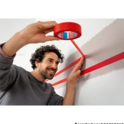tesa® Malerband Excellent rot 50 mm x 50 m