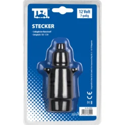 TFA Stecker 7-polig aus Kunststoff mit 12 V