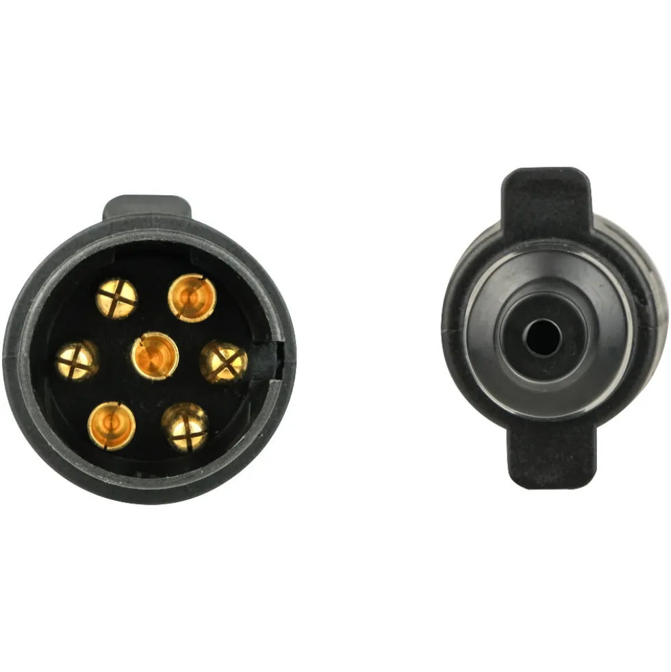 TFA Stecker 7-polig aus Kunststoff mit 12 V
