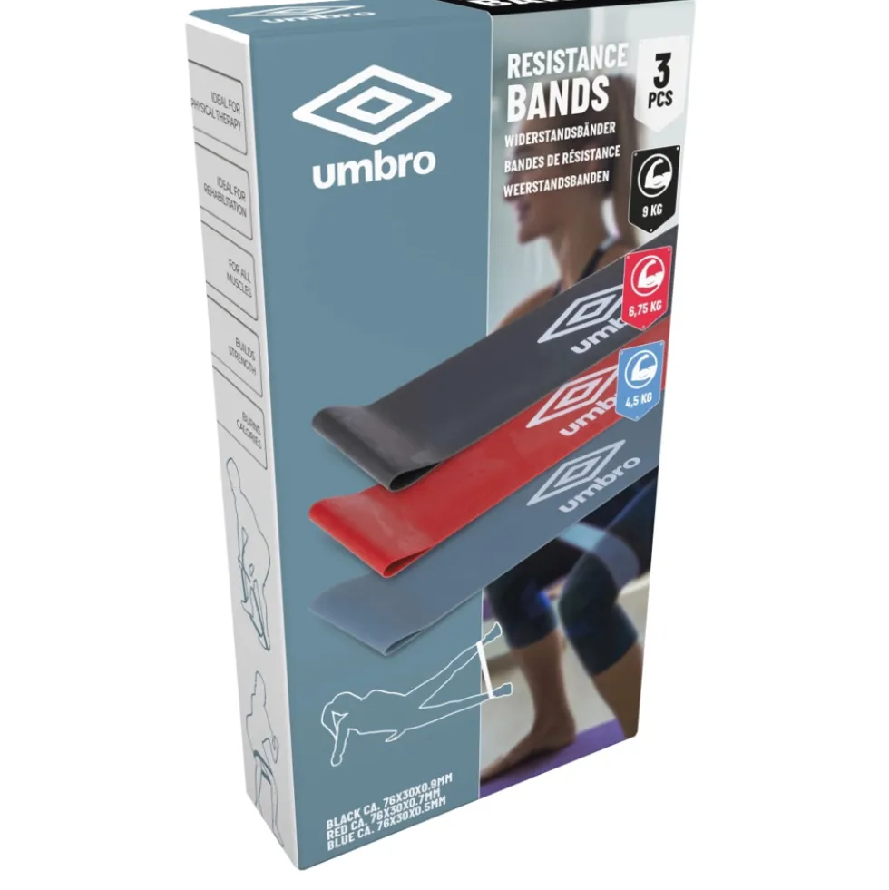 Theraband-Set 3-teilig in verschiedenen Farben B-Ware