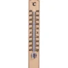 Thermometer für den Innenbereich aus Buche zum Aufhängen