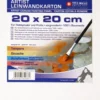 The Wall Artist Leinwandkarton 20 x 20 cm in Weiß