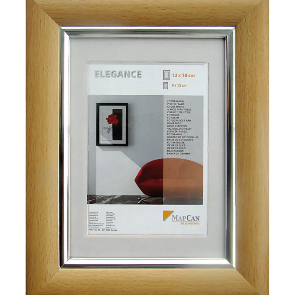 The Wall Fotorahmen Elegance 13 x 18 cm Buche