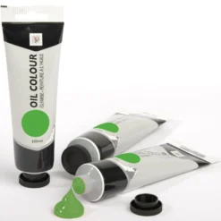 The Wall Ölfarbe in Phthalocyaningrün 100 ml Tube