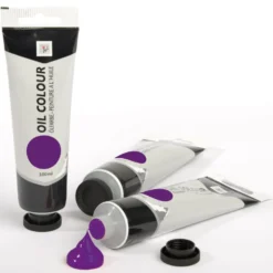 The Wall Ölfarbe in Violett 100 ml Tube