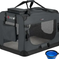 Tiertransportbox L 70 x 52 x 50 cm anthrazit
