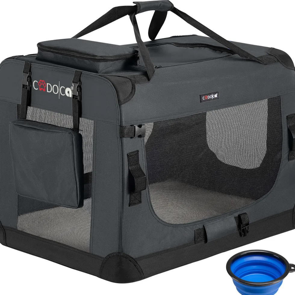 Tiertransportbox L 70 x 52 x 50 cm anthrazit