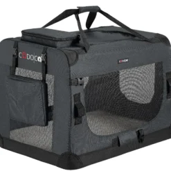 Tiertransportbox L 70 x 52 x 50 cm anthrazit