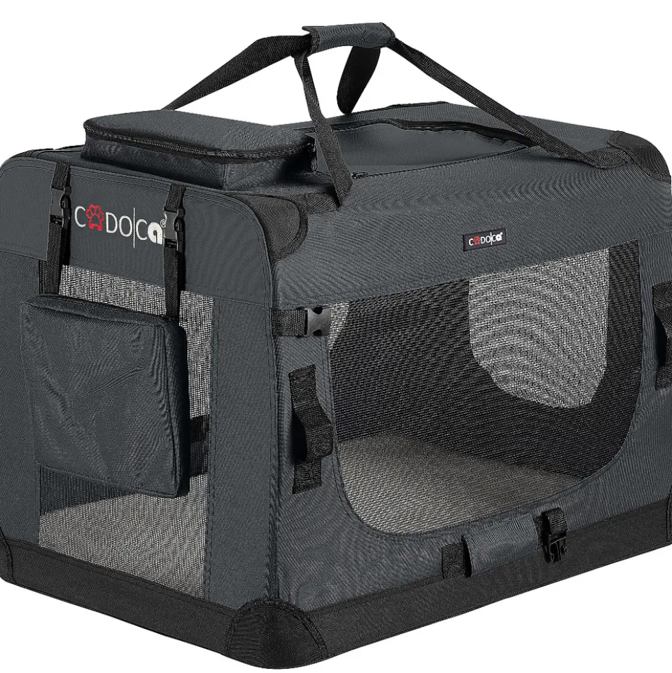 Tiertransportbox L 70 x 52 x 50 cm anthrazit