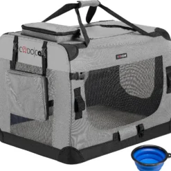 Tiertransportbox L 70 x 52 x 50 cm grau