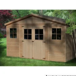 Timbela Gartenhaus aus Holz 297 x 401 cm