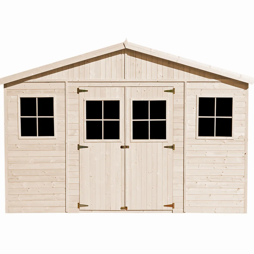 Timbela Gartenhaus / Gerätehaus aus Holz mit Boden