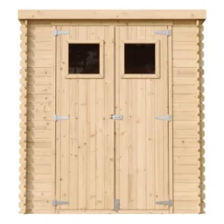 Timbela Geräteschuppen aus Holz 200 x 200 cm