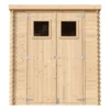 Timbela Geräteschuppen aus Holz mit Boden