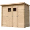 Timbela Geräteschuppen aus Holz mit Boden M310+M310G