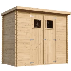 Timbela Geräteschuppen aus Holz mit Boden M310+M310G