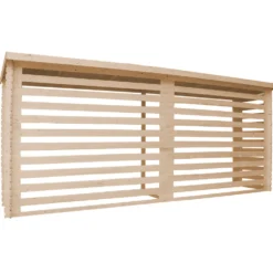 Timbela Kaminholzregal aus Holz