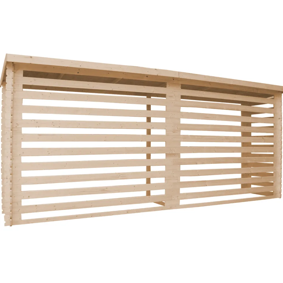 Timbela Kaminholzregal aus Holz