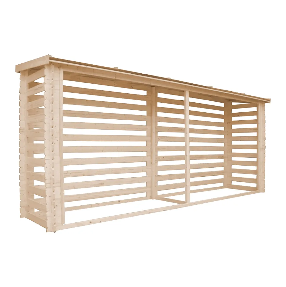 Timbela Kaminholzregal aus Holz