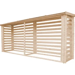 Timbela Kaminholzregal aus Holz