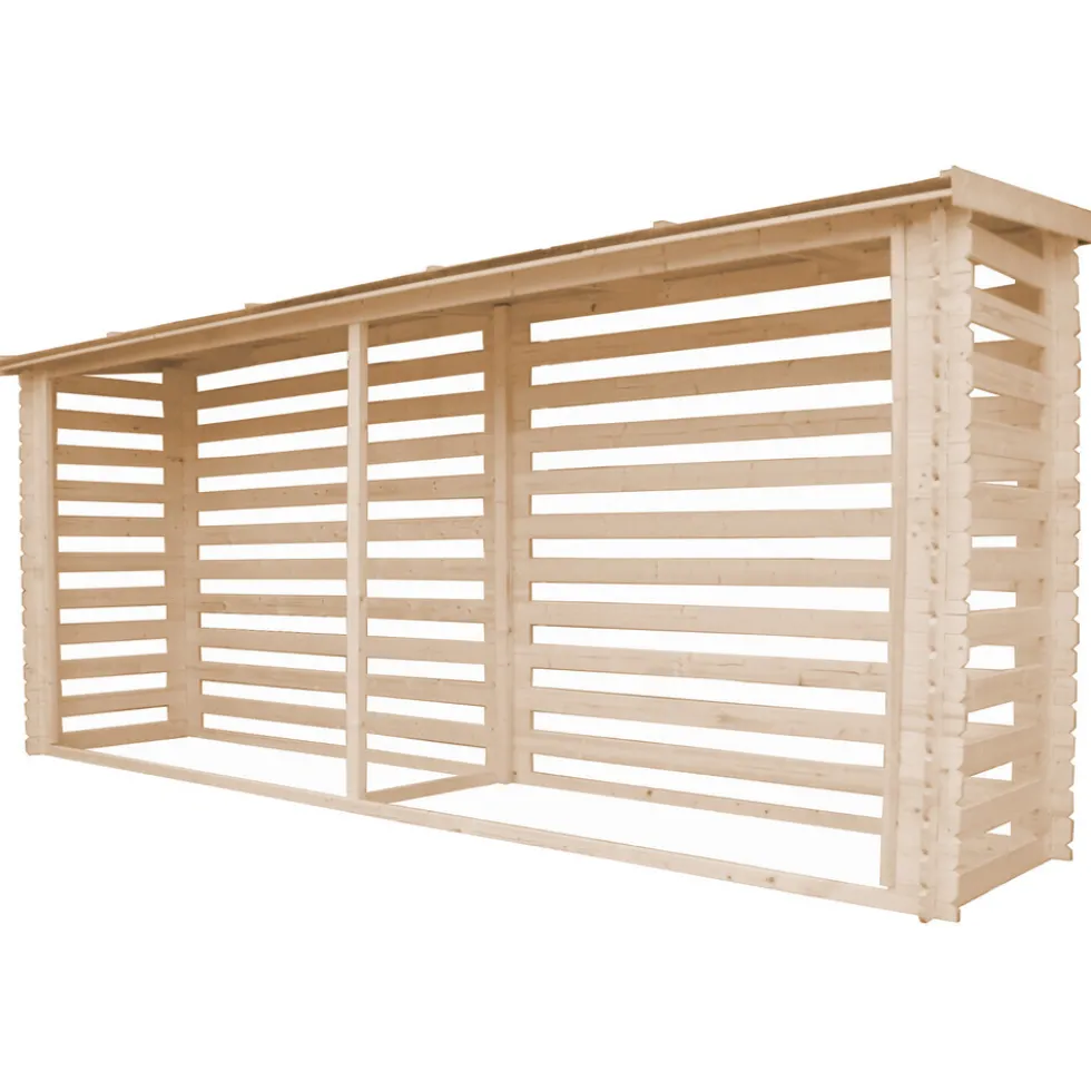 Timbela Kaminholzregal aus Holz