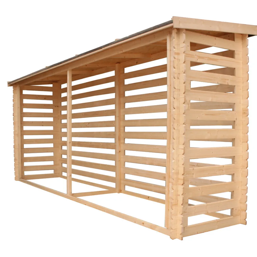 Timbela Kaminholzregal aus Holz