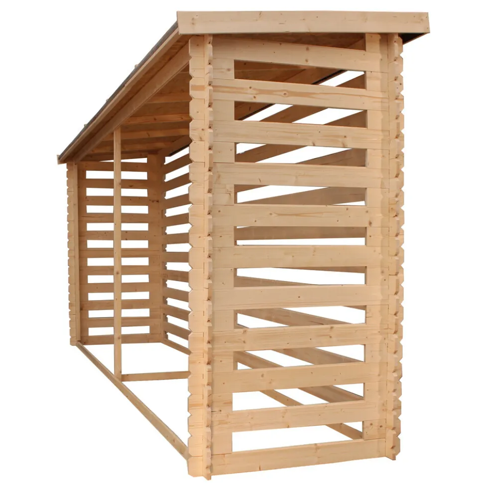 Timbela Kaminholzregal aus Holz