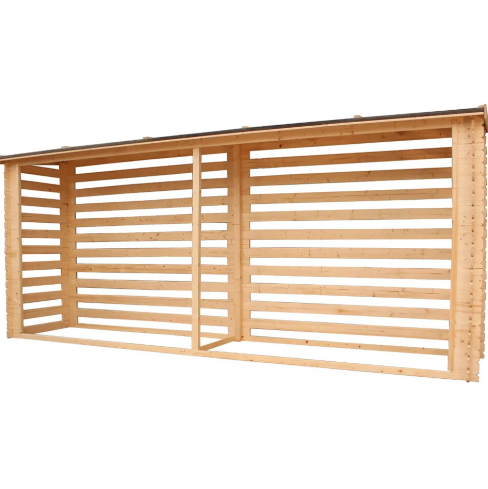 Timbela Kaminholzregal aus Holz