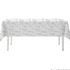 Tischdecke bemalbar mit Weihnachtsmotiv