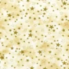 Tischdecke mit beigem Stelline-Motiv, Meterware