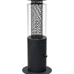 Tischfackel "Caminetto" mit Glaszylinder