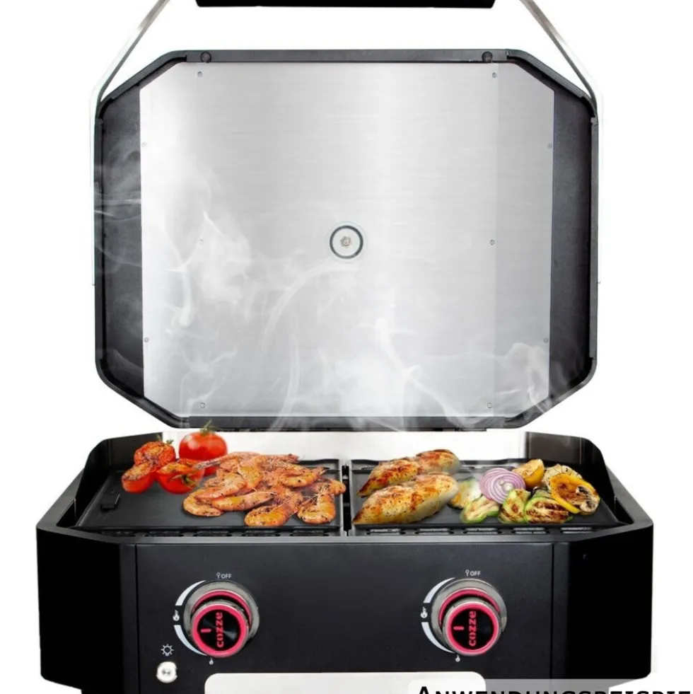 Tischgasgrill "Cozze 600" mit 2 Zonen