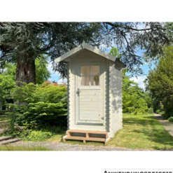 Toilettenhaus "Petteri" 1,5 m², Fichtenholz
