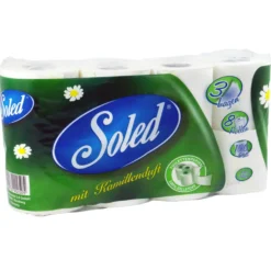 Toilettenpapier 3-lagig 8 Rollen