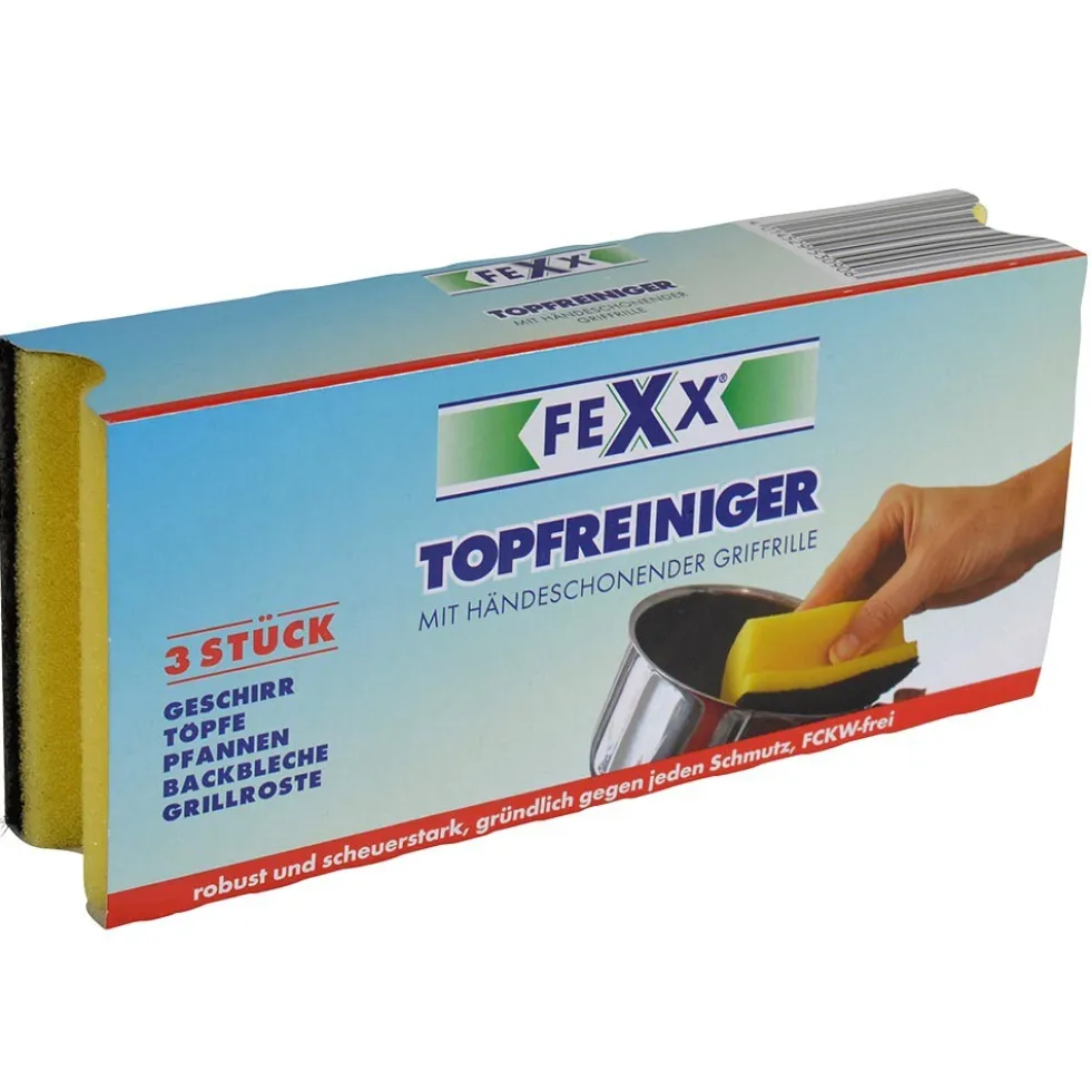 Topfreiniger mit Griffleiste 3 Stück