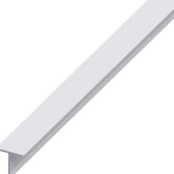 T-Profil Aluminium eloxiert 1000 x 20 x 20 x 1,5 mm silberfarben