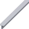 T-Profil Aluminium eloxiert 1000 x 19,5 x 19,5 x 1,5 mm silberfarben