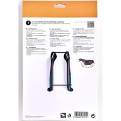 Trekking‑Sattel mit "Memory Foam", schwarz