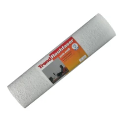 Trend Rauhfaser Tapete 25 x 0,53 m weiß grob