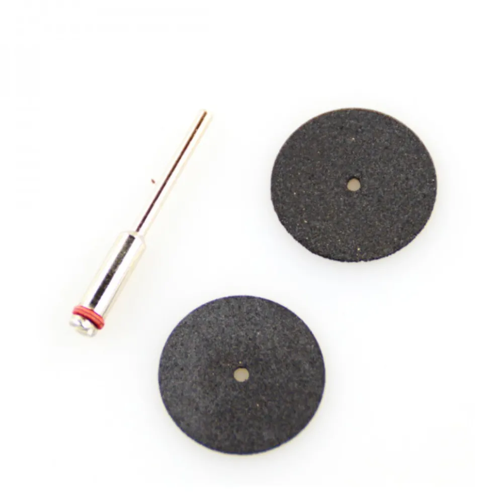 Trennscheiben-Set 3-teilig je Ø 22 mm mit Aufnahme