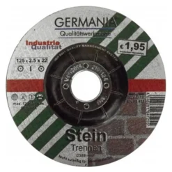 Trennscheibe Stein 125 x 2,5 bombiert